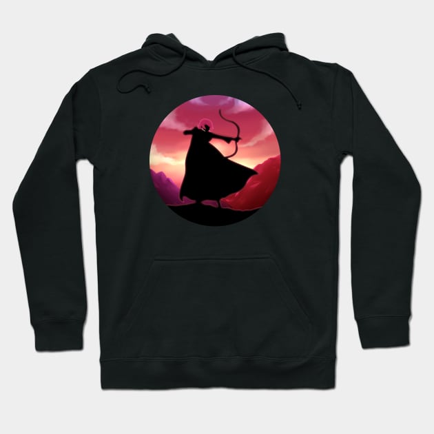 YONA - The Girl Standing at the Blush of Dawn Hoodie by StudioOgien